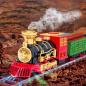 Preview: Großhandel B2B Patchwork-Eisenbahnspielzeug Set